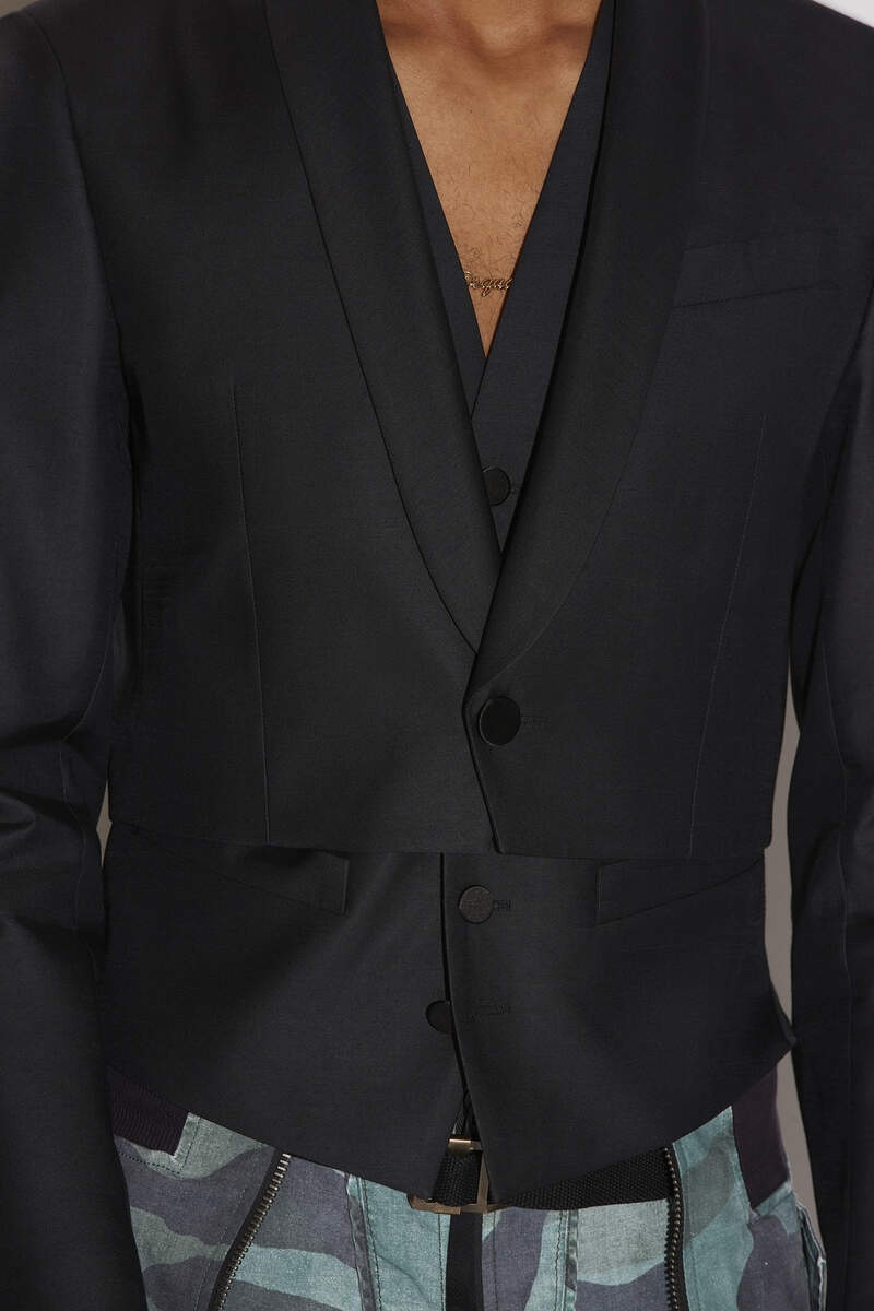 TWIN SET CROP BLAZER 4