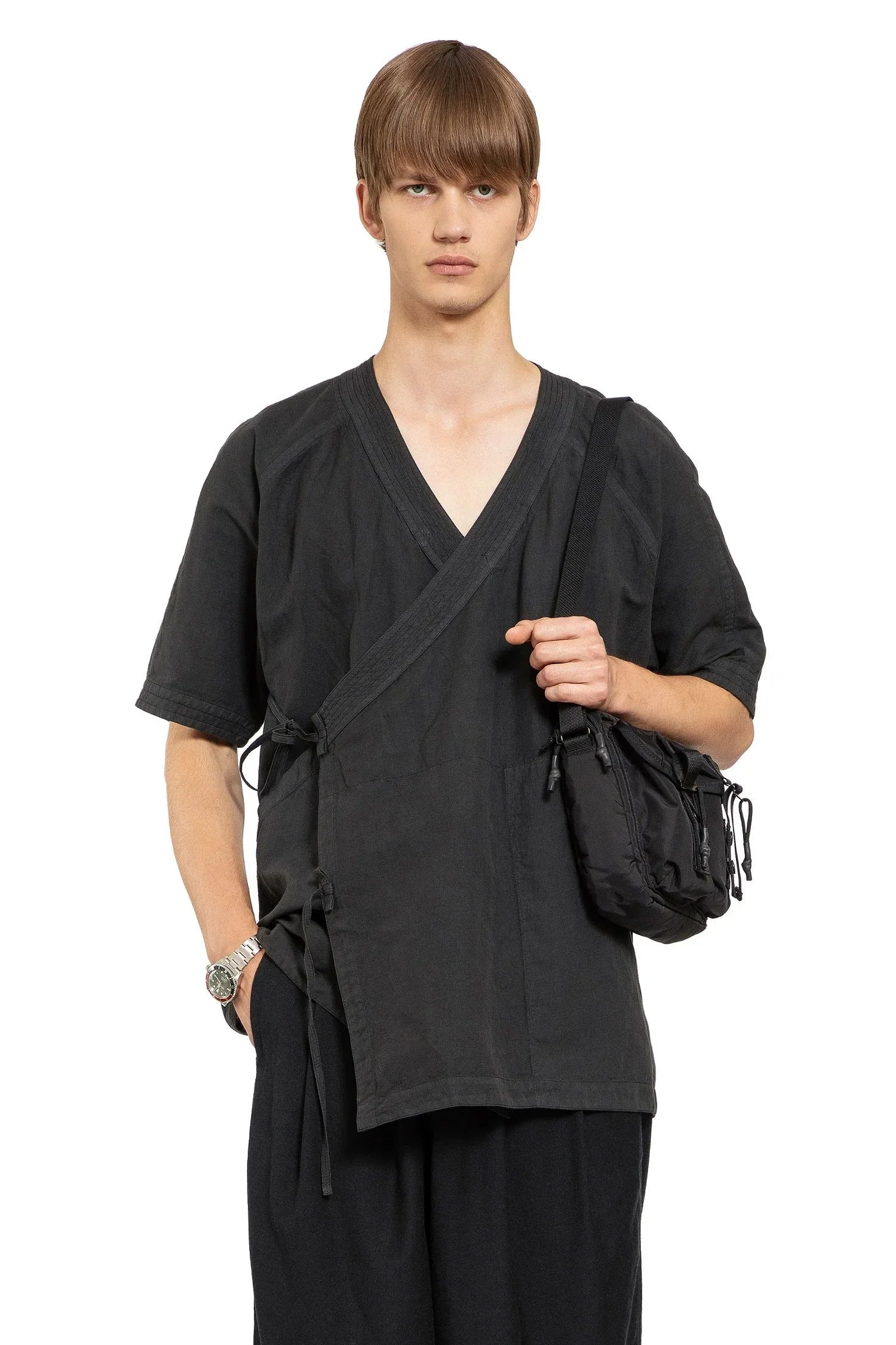 Asym-Monk-Hemp-Shirt - 5