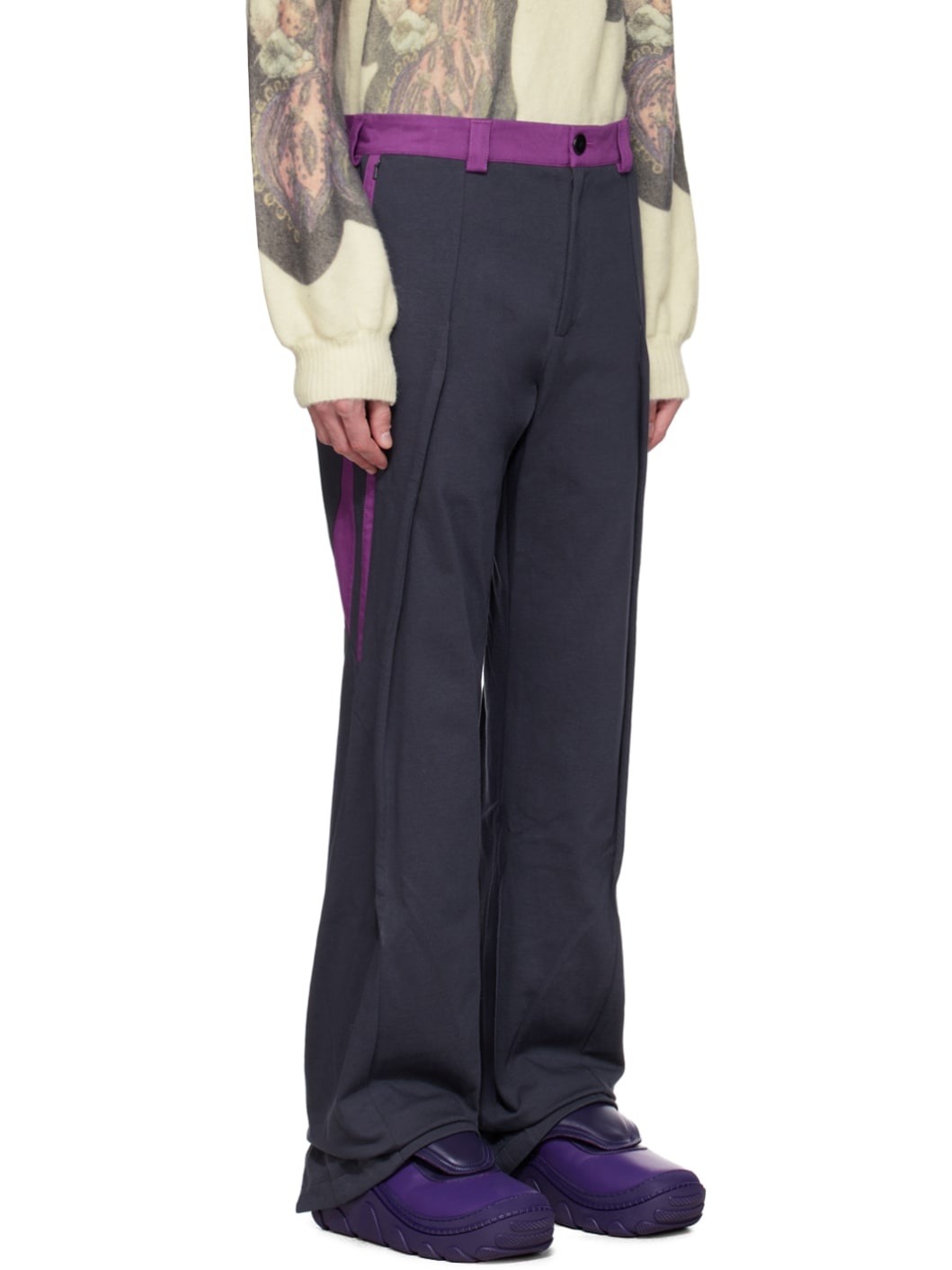 Gray Agathon Trousers - 2