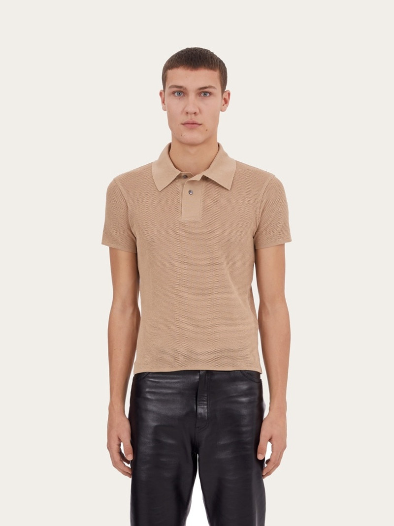 FERRAGAMO JERSEY PIQUET POLO outlook