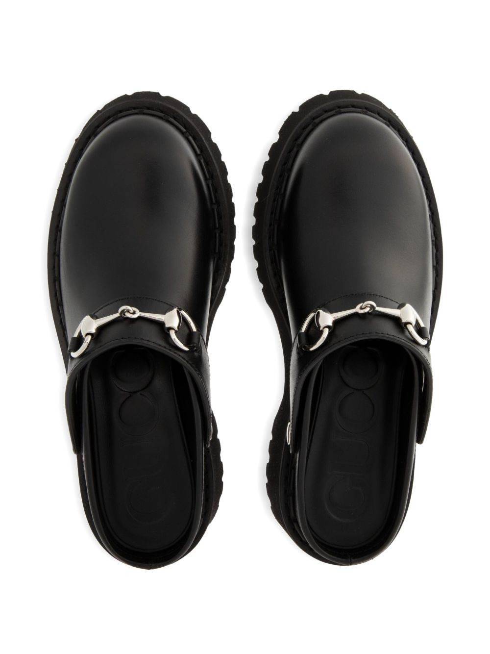 horsebit platform mules - 3