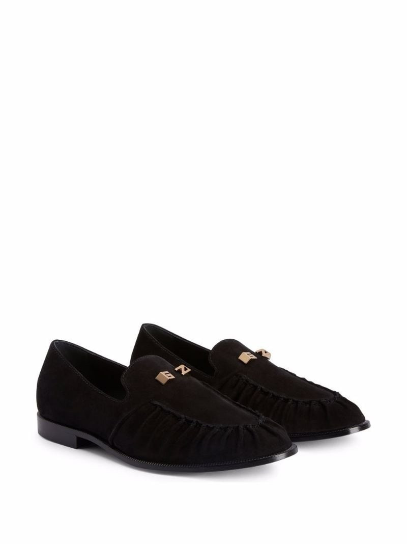 Giuseppe Zanotti Jareth buckled loafers outlook