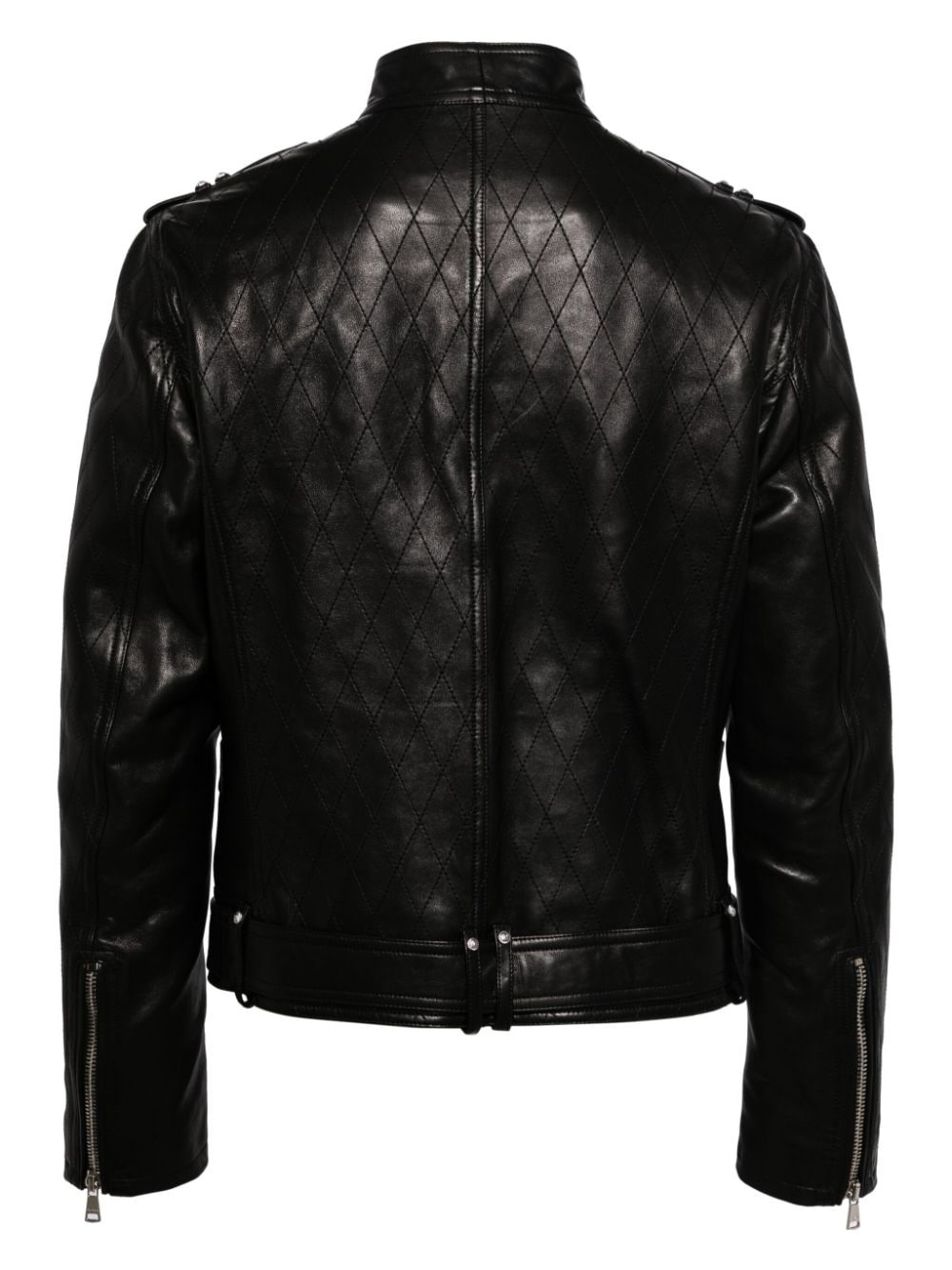 Belted Lambskin Jacket - 2