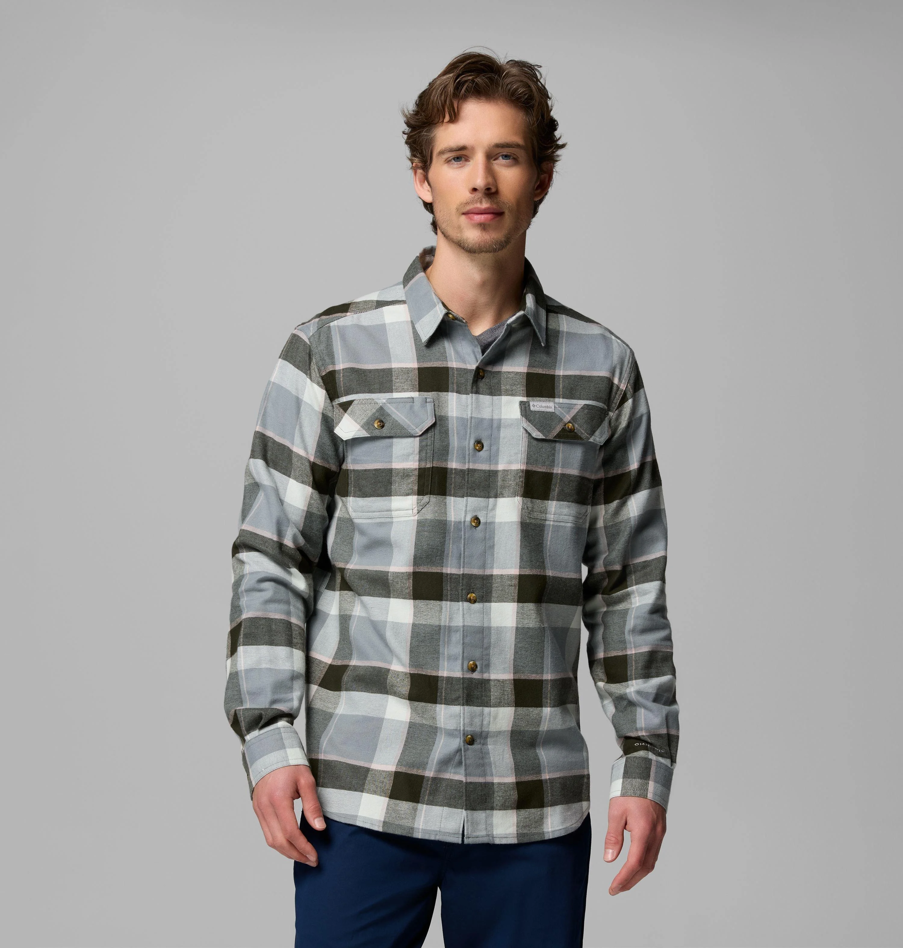 Men's Flare Gun Stretch Flannel Shirt - 1