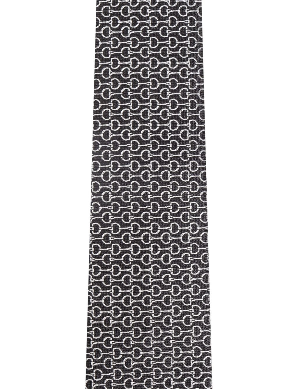 Horsebit silk tie - 3