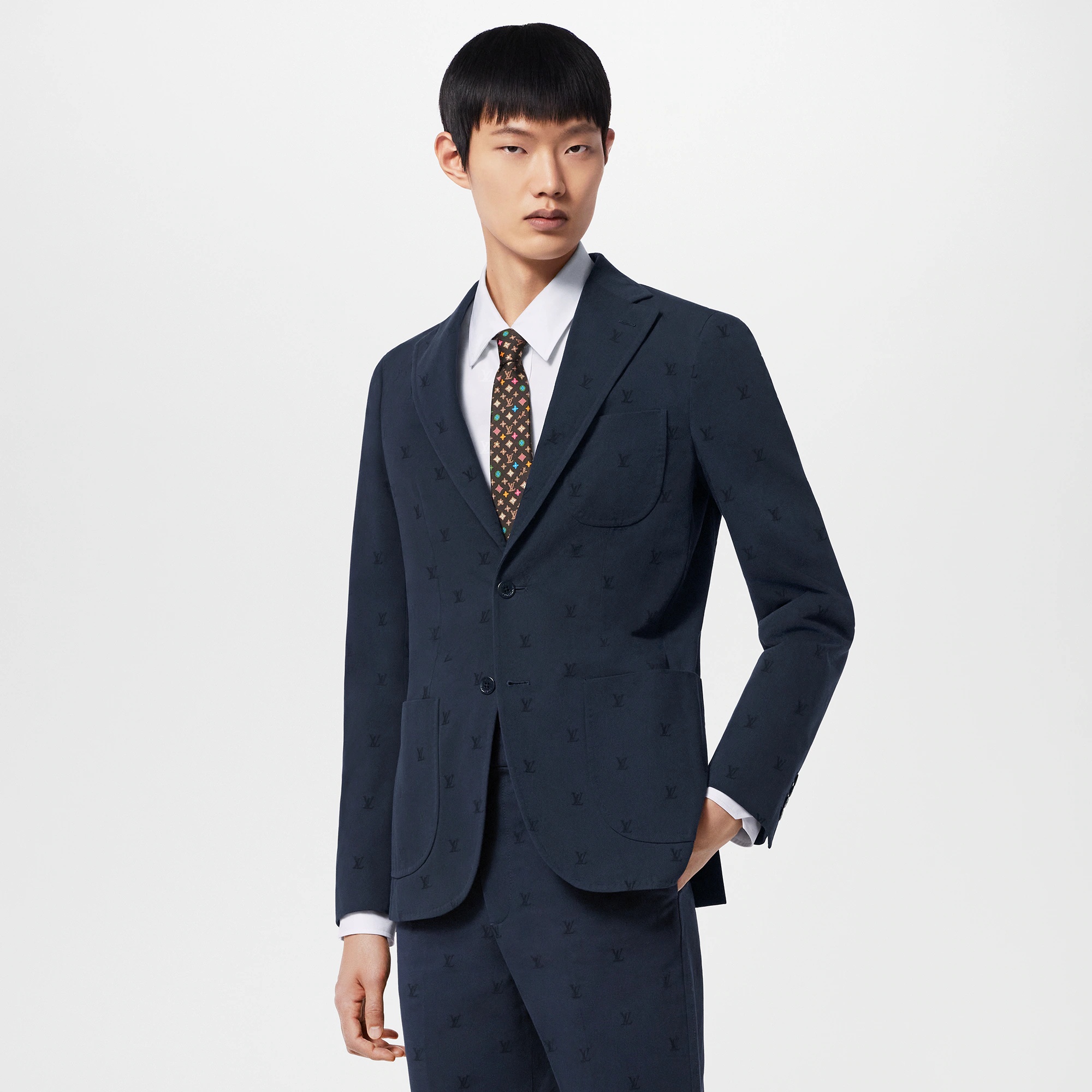 LV Blason Cotton Napolitana Jacket - 2