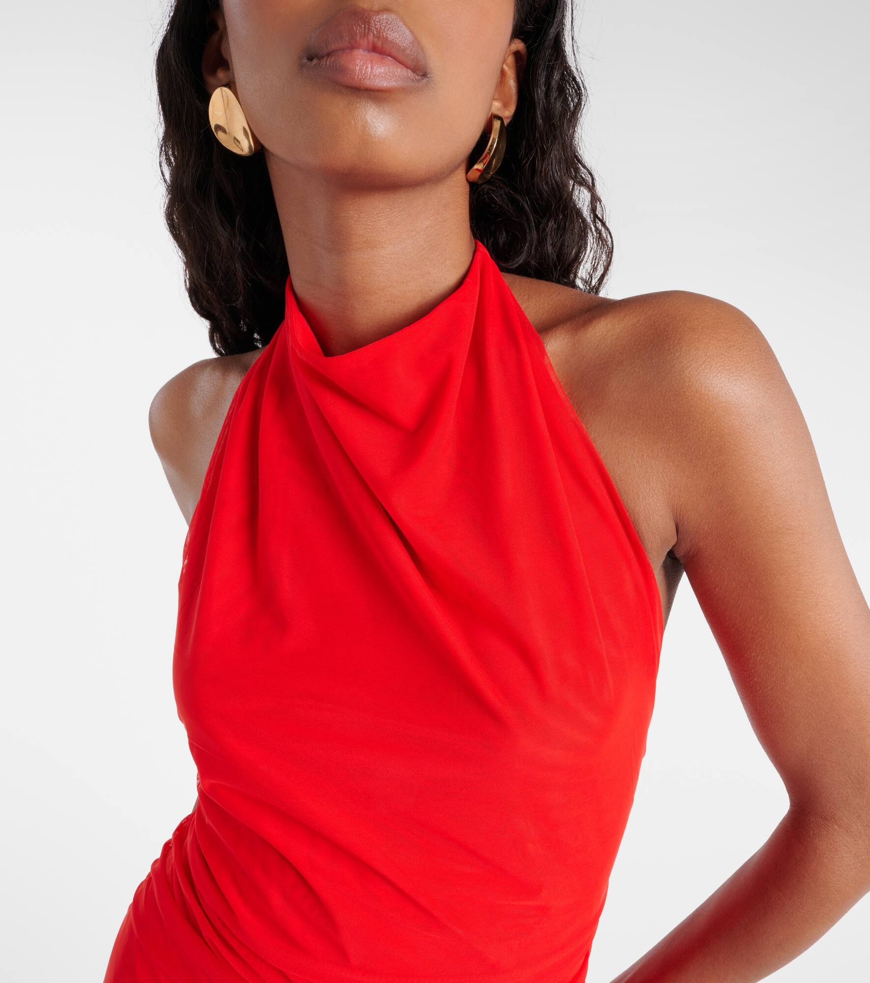 Jacques mesh maxi dress - 4