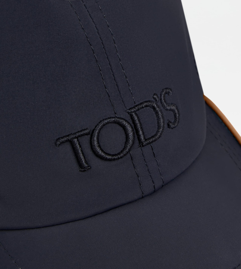 BASEBALL CAP IN TECHNICAL FABRIC - BLUE 4