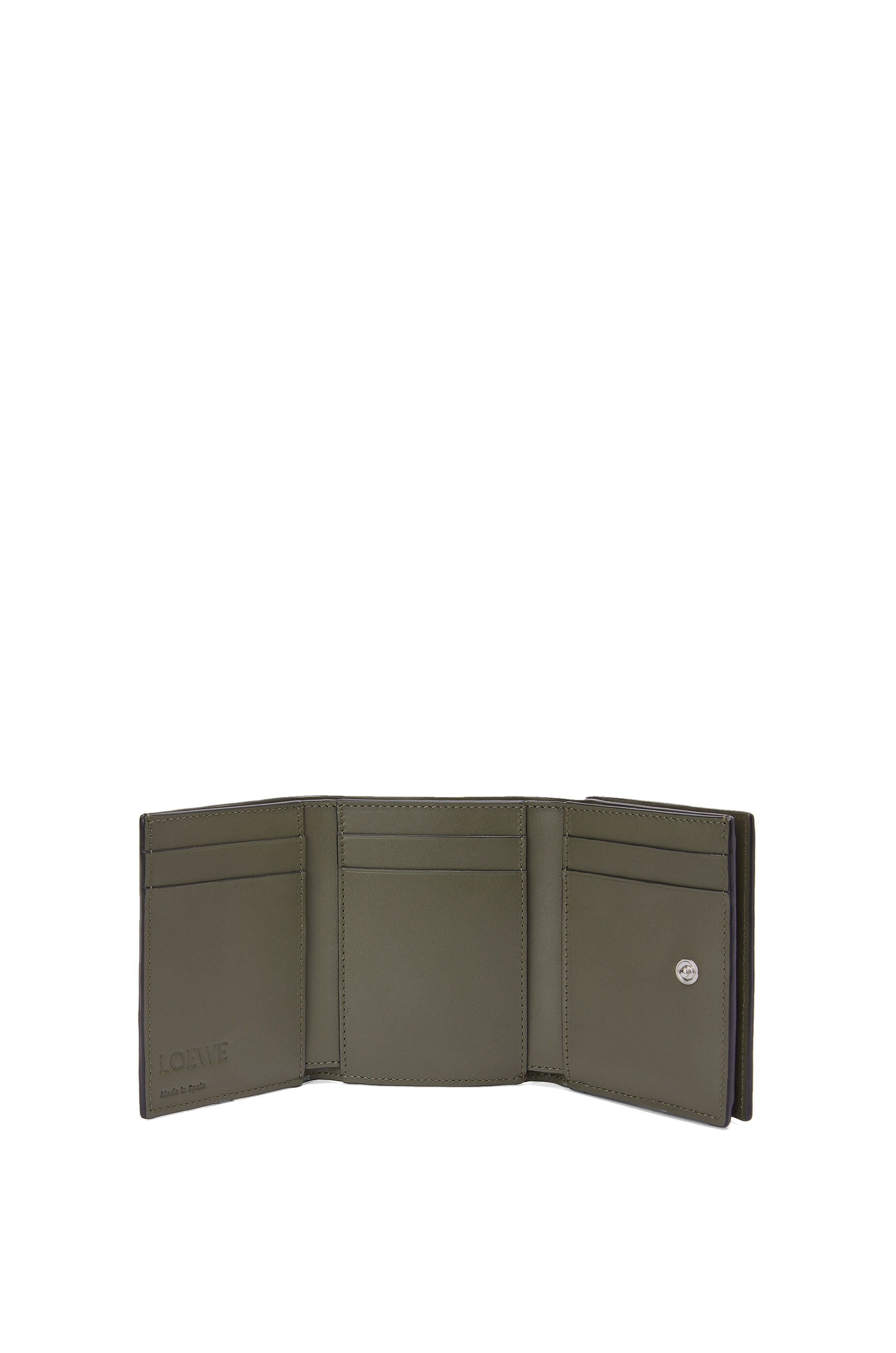 Trifold wallet in soft grained calfskin - 2