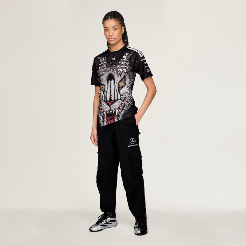 Y-3 MERCEDES - AMG PETRONAS FORMULA 1 TEAM DRIVER SHORT SLEEVE JERSEY 6