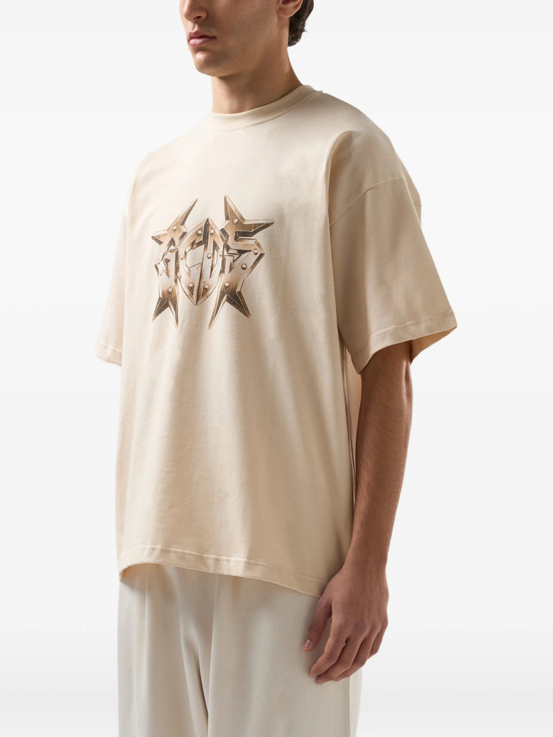Gcds Studded Logo-detail T-shirt 3