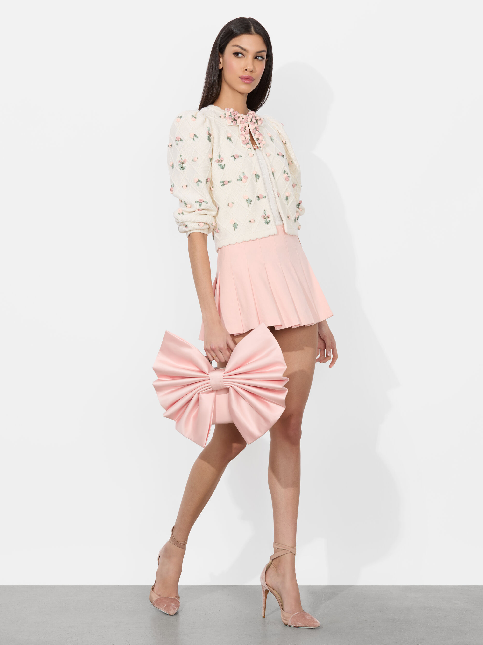 SEMIRA BOW CLUTCH - 4