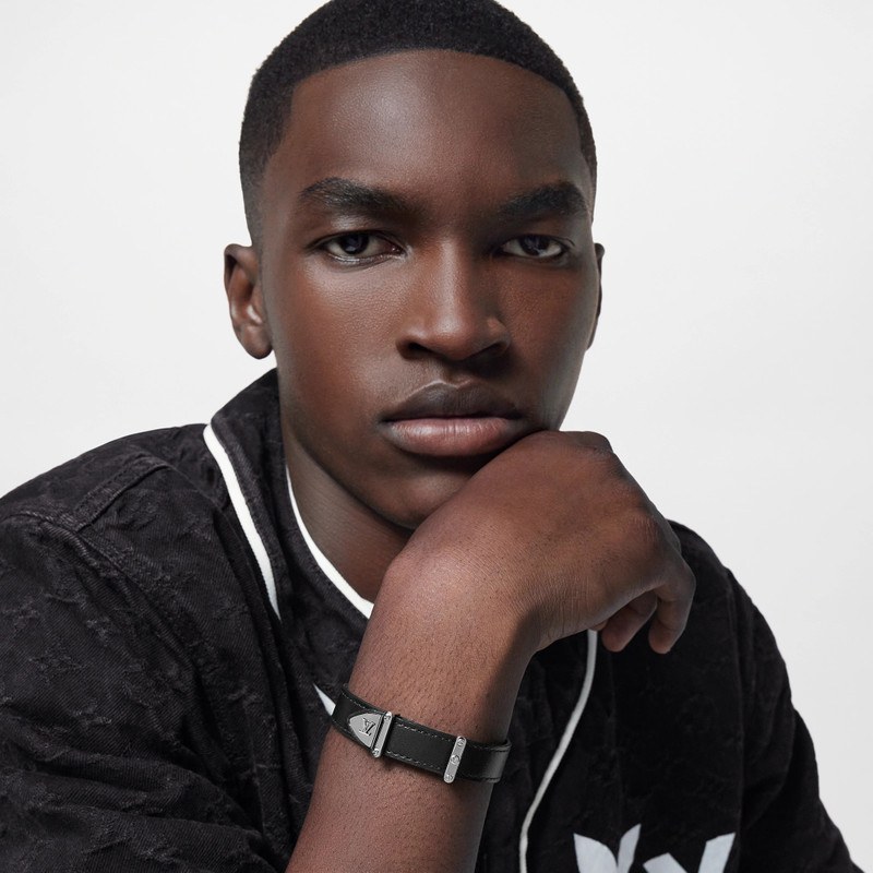 LV Trunk Reversible Leather Goods Bracelet 4