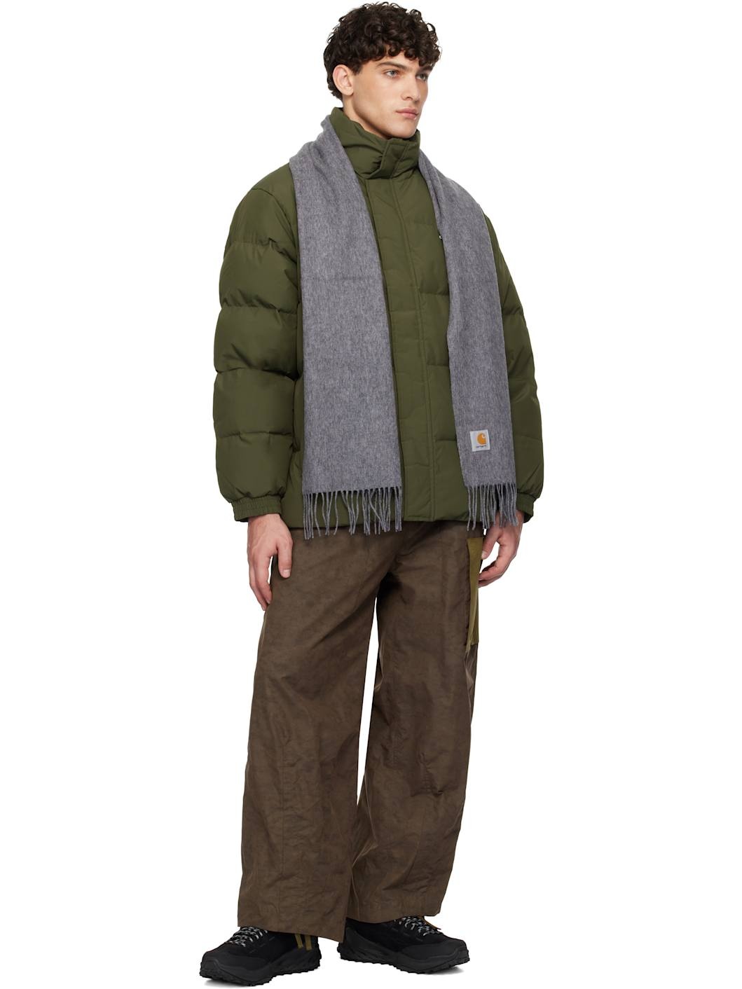 Gray Crew Scarf - 2