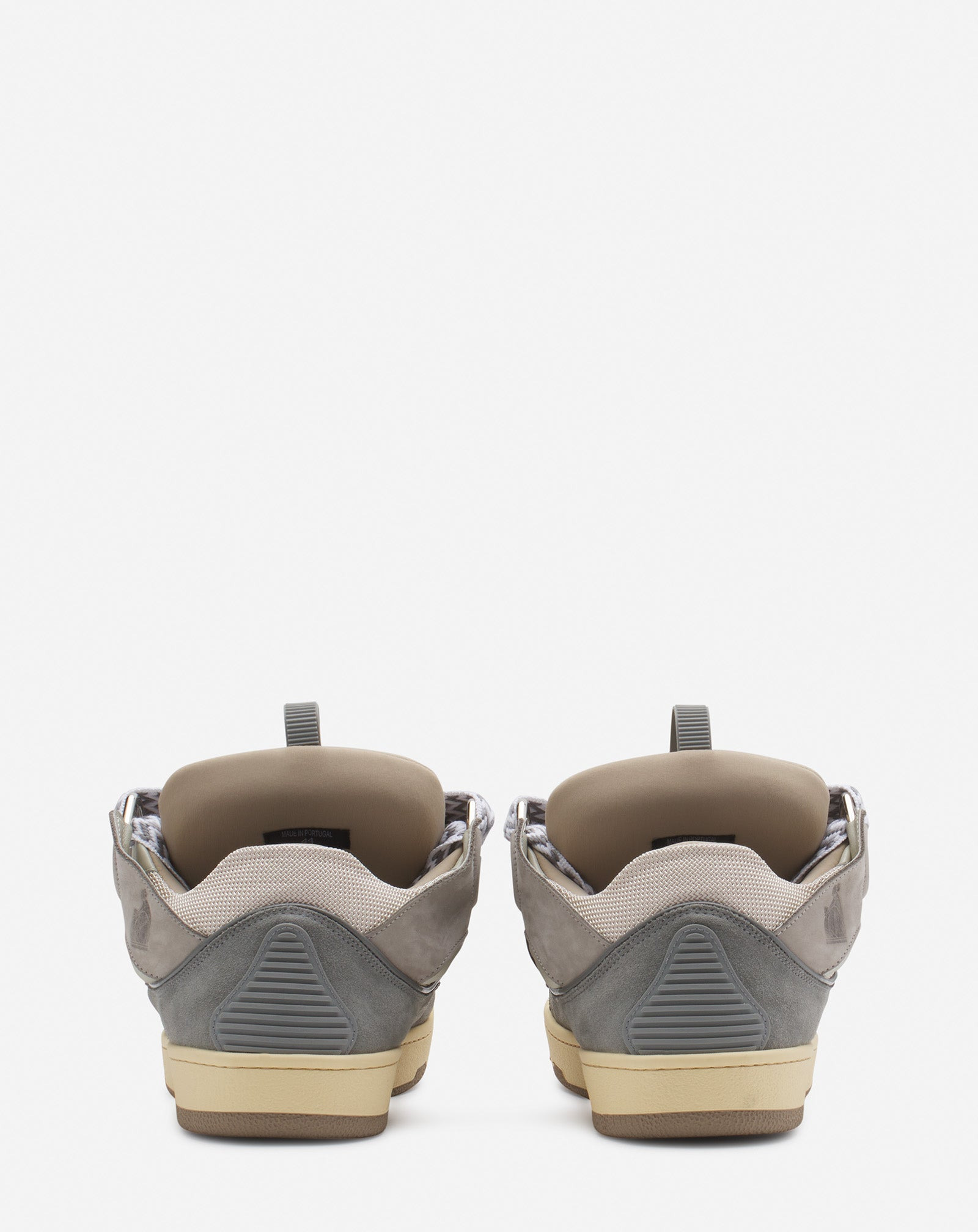 CURB LEATHER SNEAKERS - 3