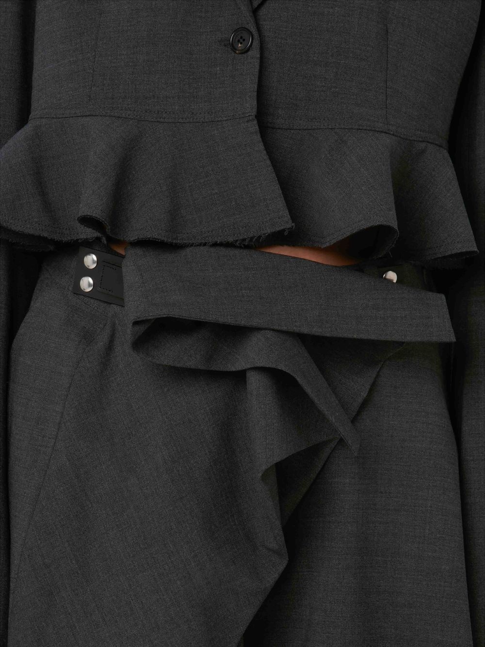 PADLOCK STRAP FOLD OVER TROUSERS - 5