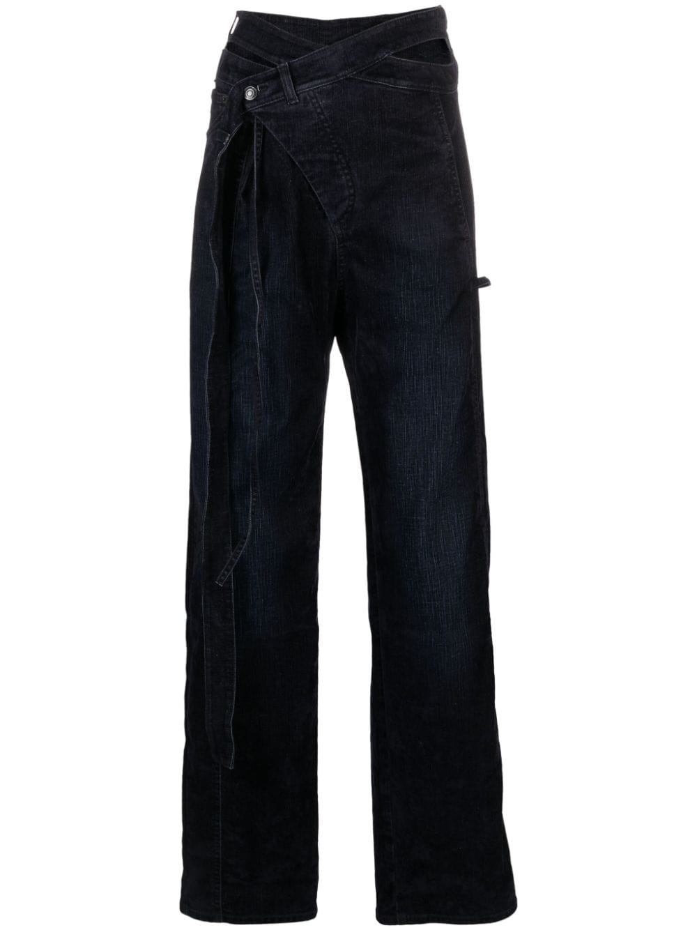 【正規店出品】OTTOLINGER FLARED WRAP SUIT PANTS BLACK Flared Wrap Suit Pants – VIBE TWLV