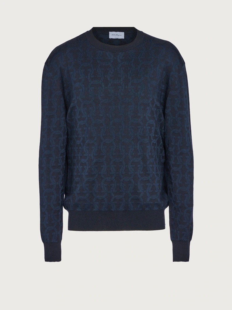 GANCINI ROUND NECK SWEATER 1