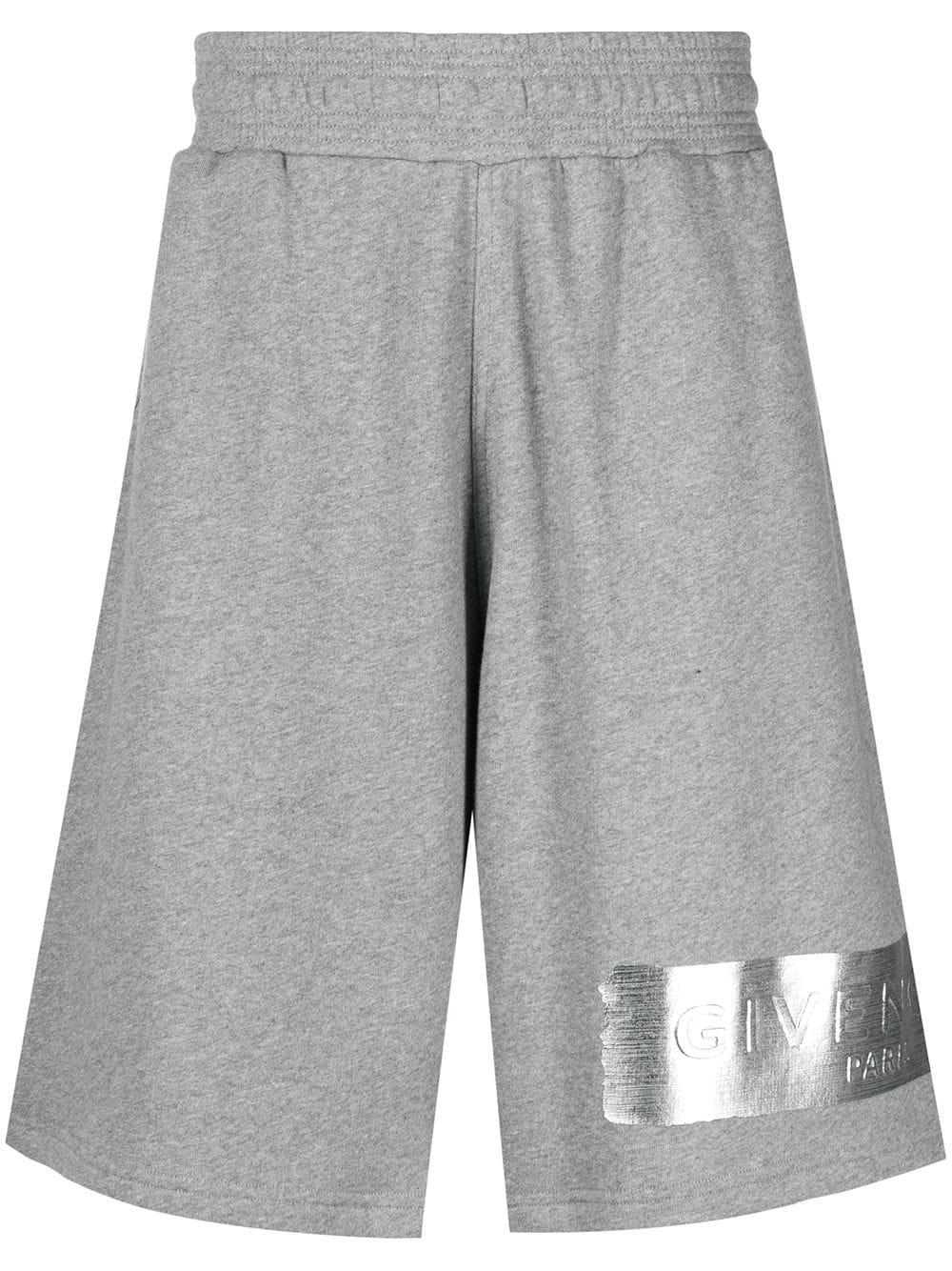 metallic logo track pants - 1