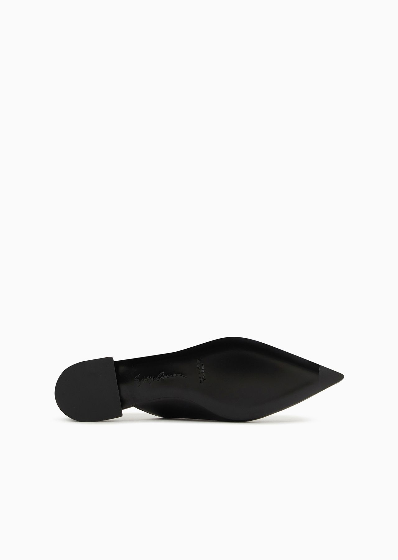 Leather ballerinas with an ankle fastening - 6