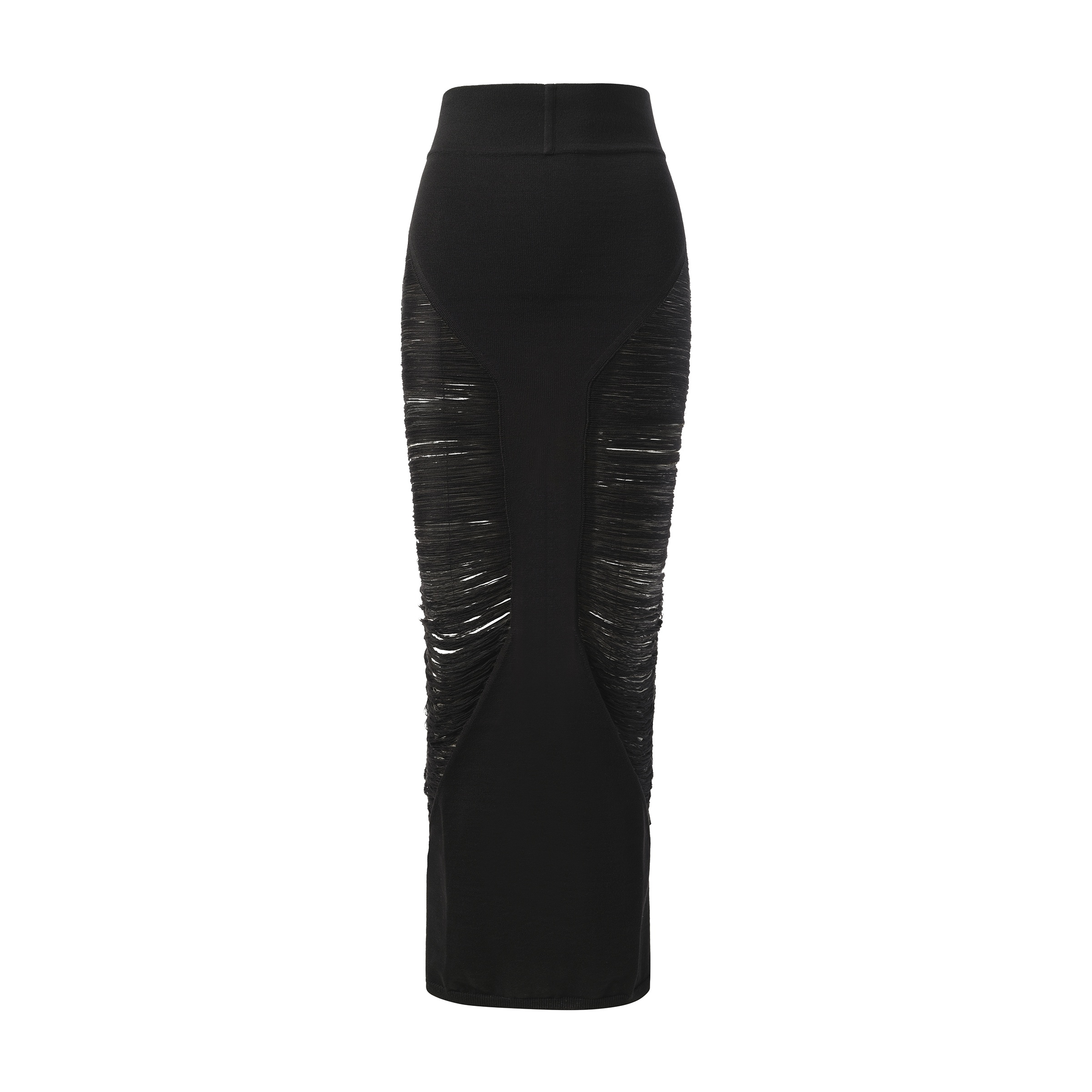 Pillar Skirt in Black - 2