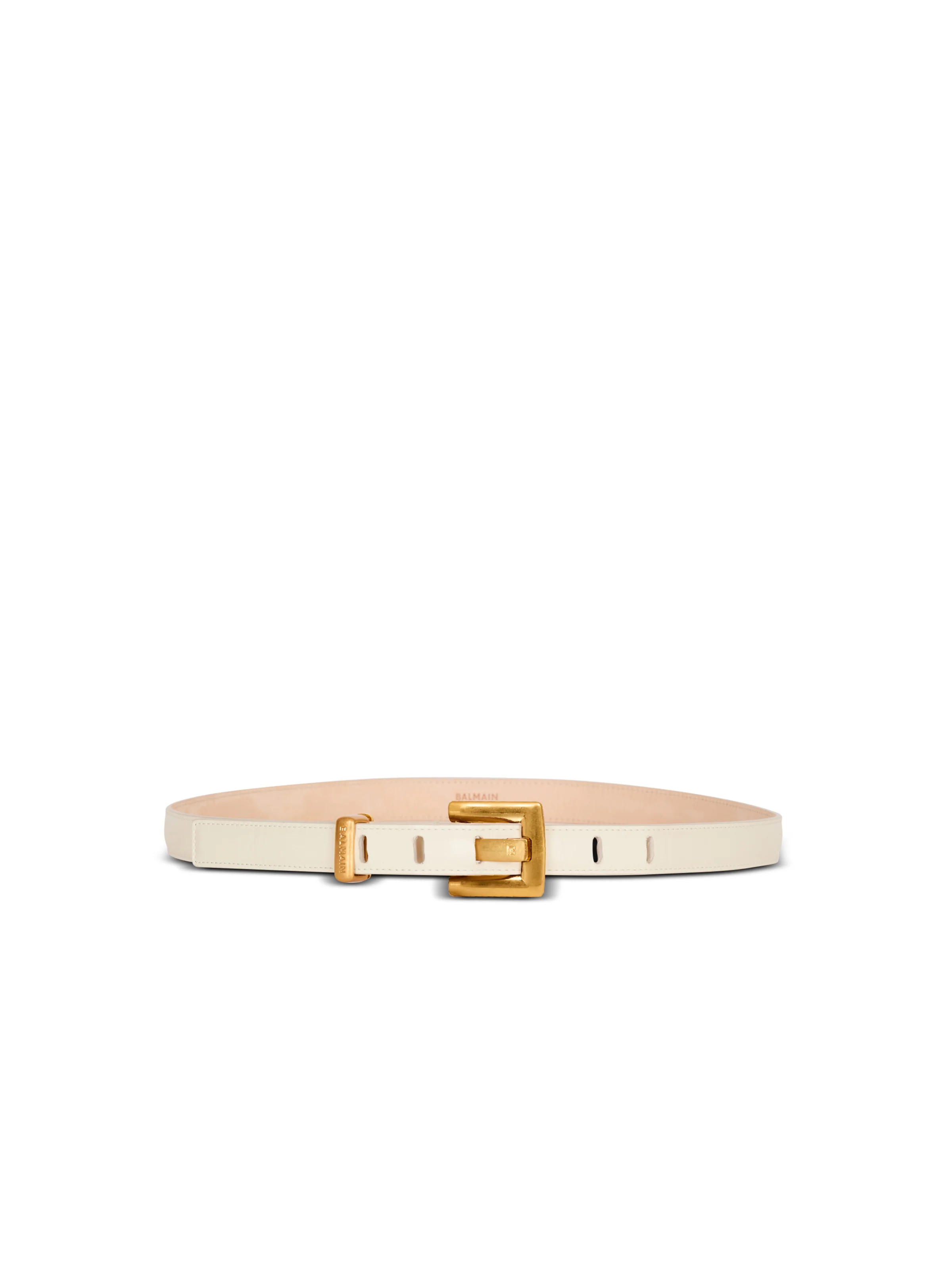 Anthem narrow leather belt - 1