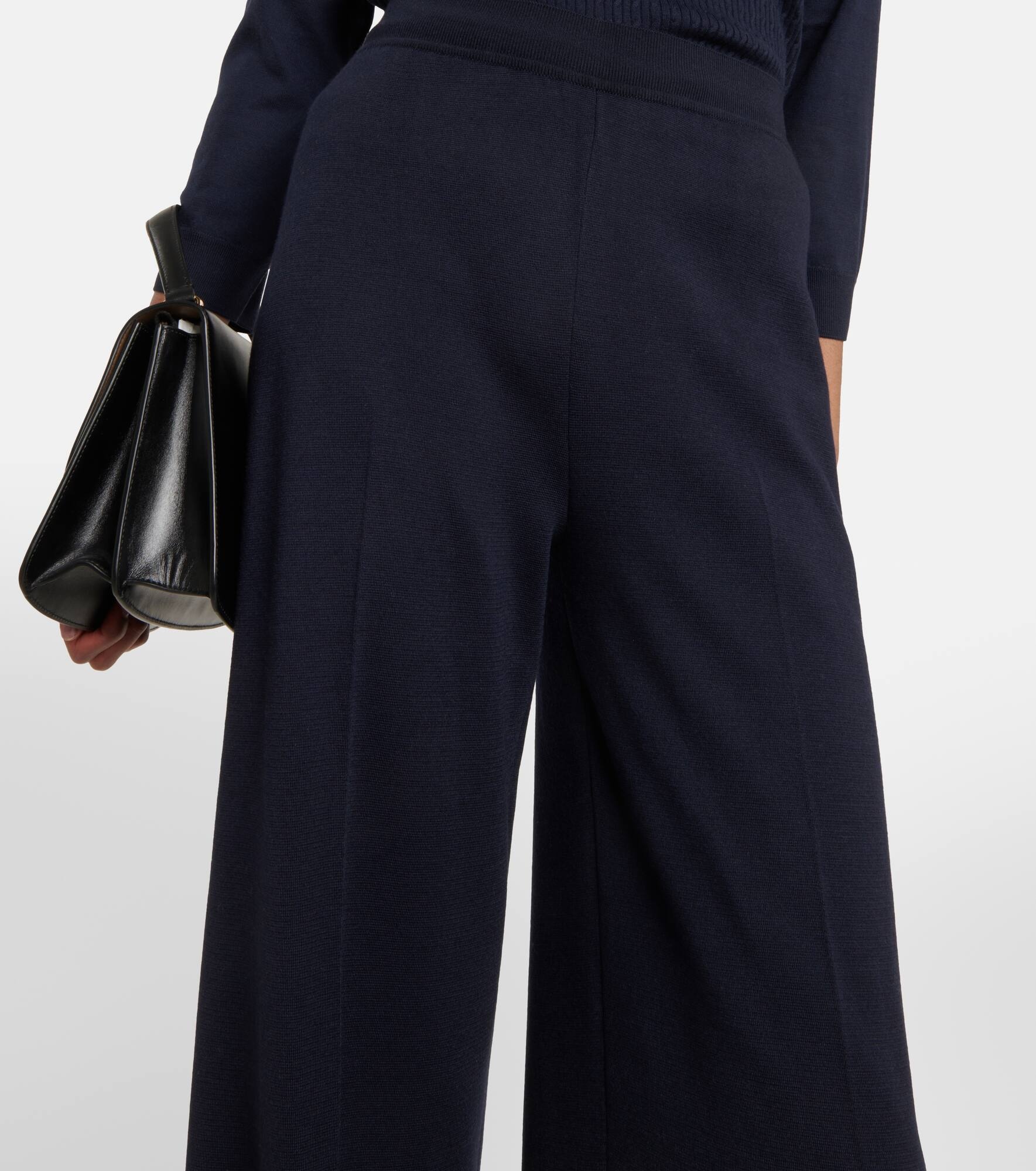 Cashmere and silk pants - 4