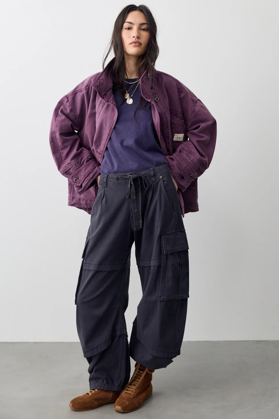 We The Free Reef Curved Twill Cargo Pants - 1