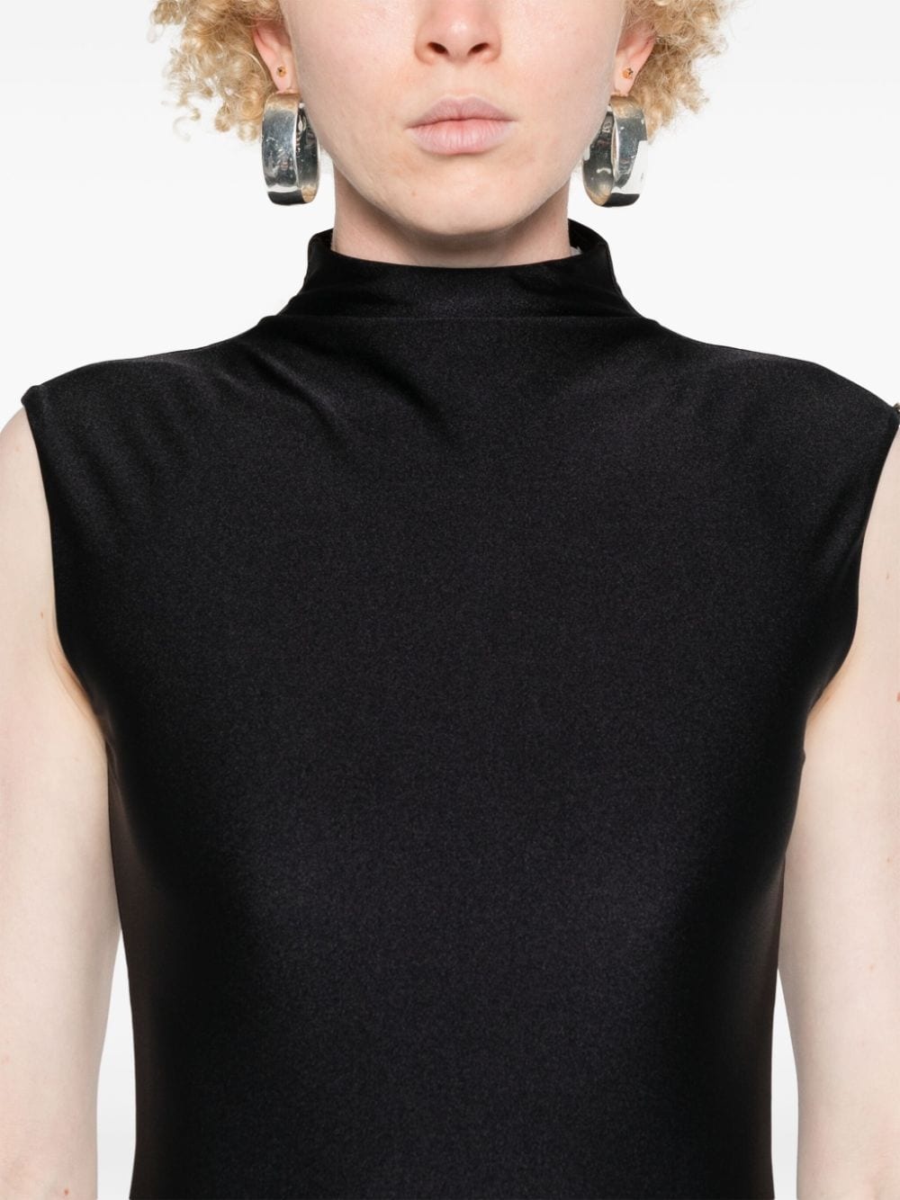 mock-neck bodysuit - 5