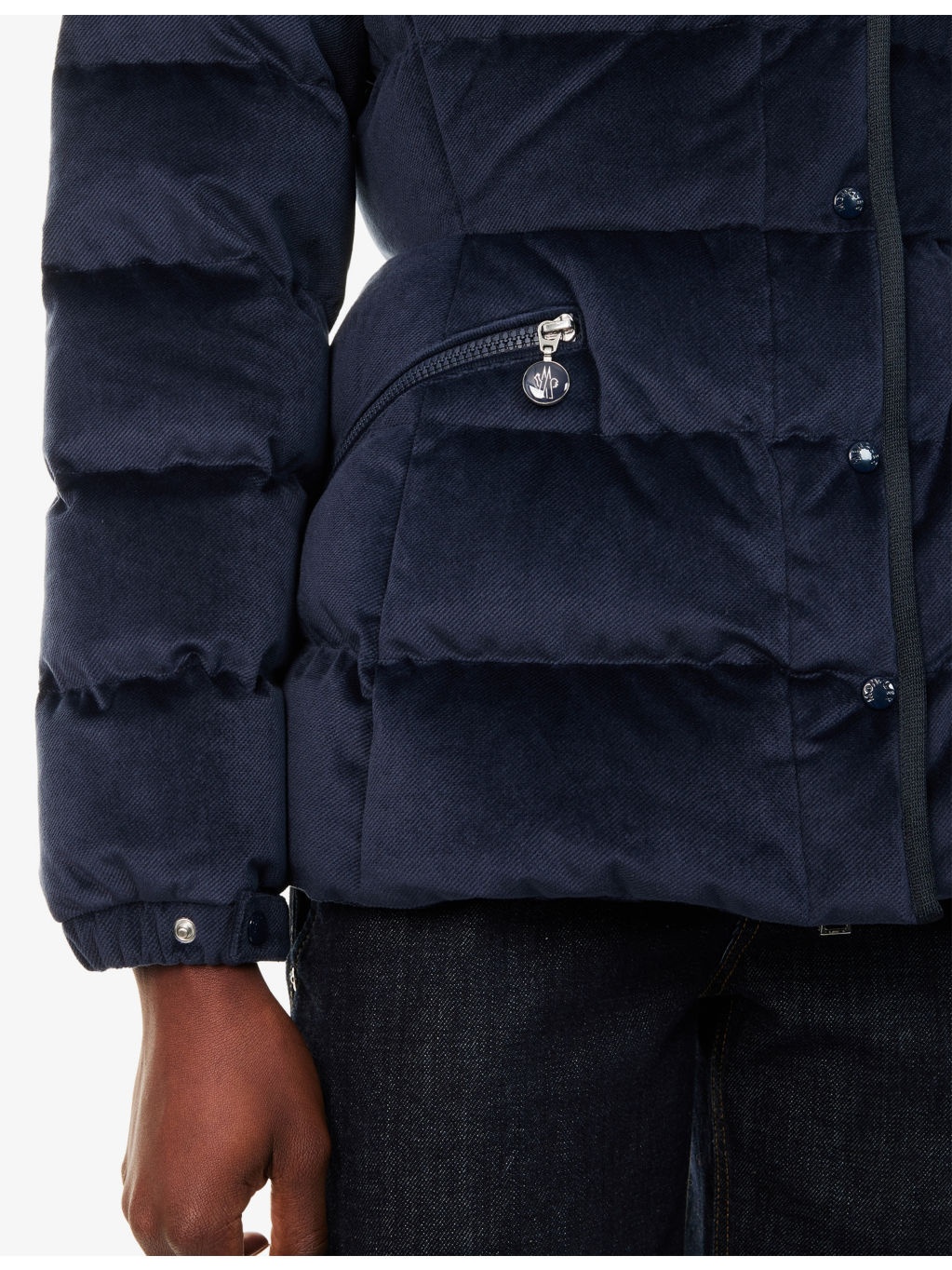 Barante Cinched-Waist Woven-Down Jacket - 6