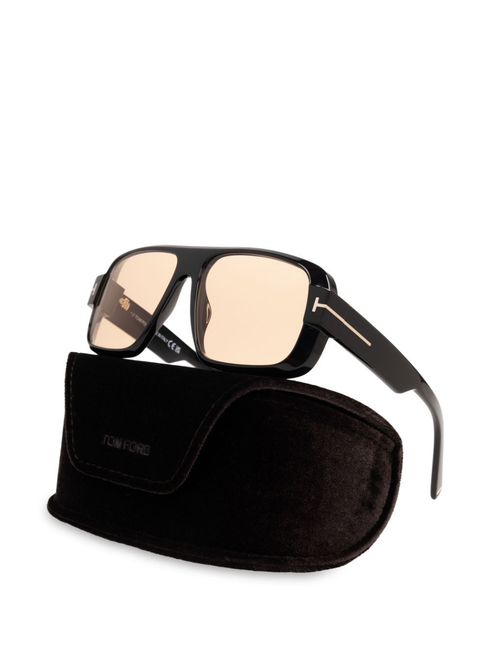 pilot-frame sunglasses - 3