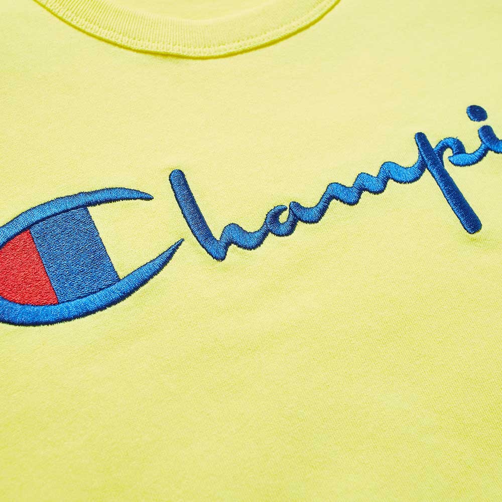 Champion Reverse Weave Women's Large Script Logo Tee - 2