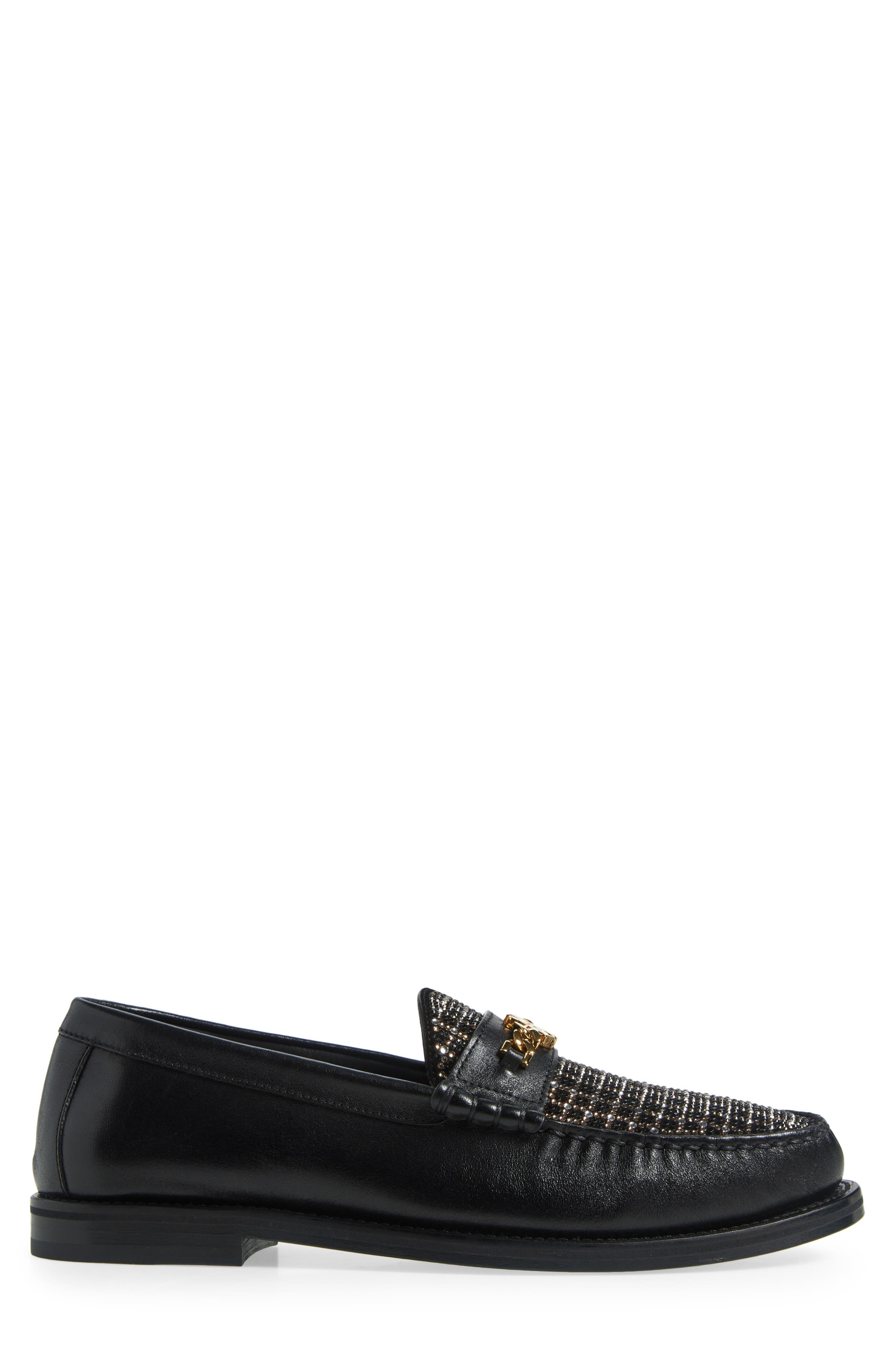 AMIRI MA Chain Penny Loafer in Black at Nordstrom - 3