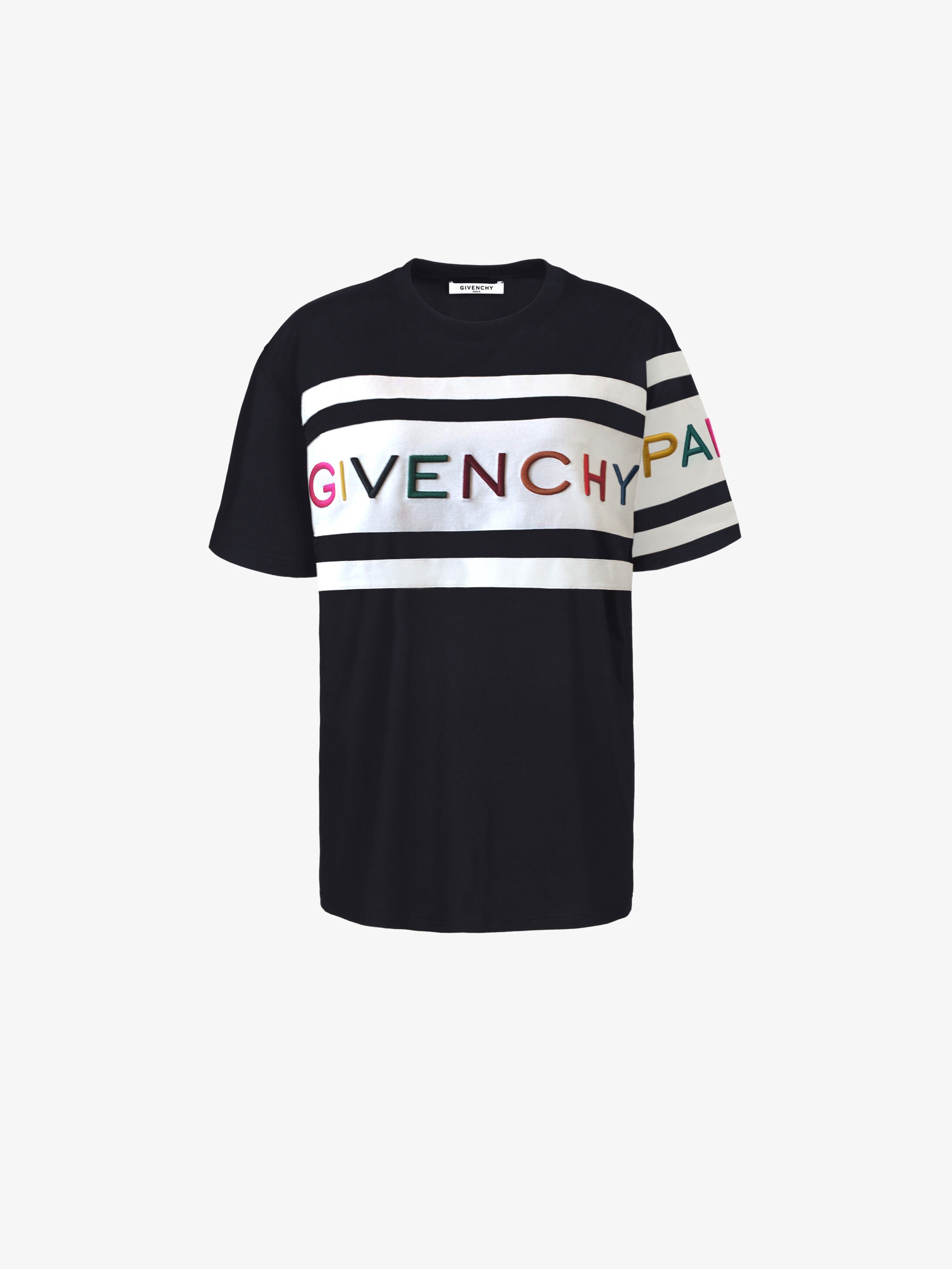 GIVENCHY PARIS embroidered oversized T-shirt - 1