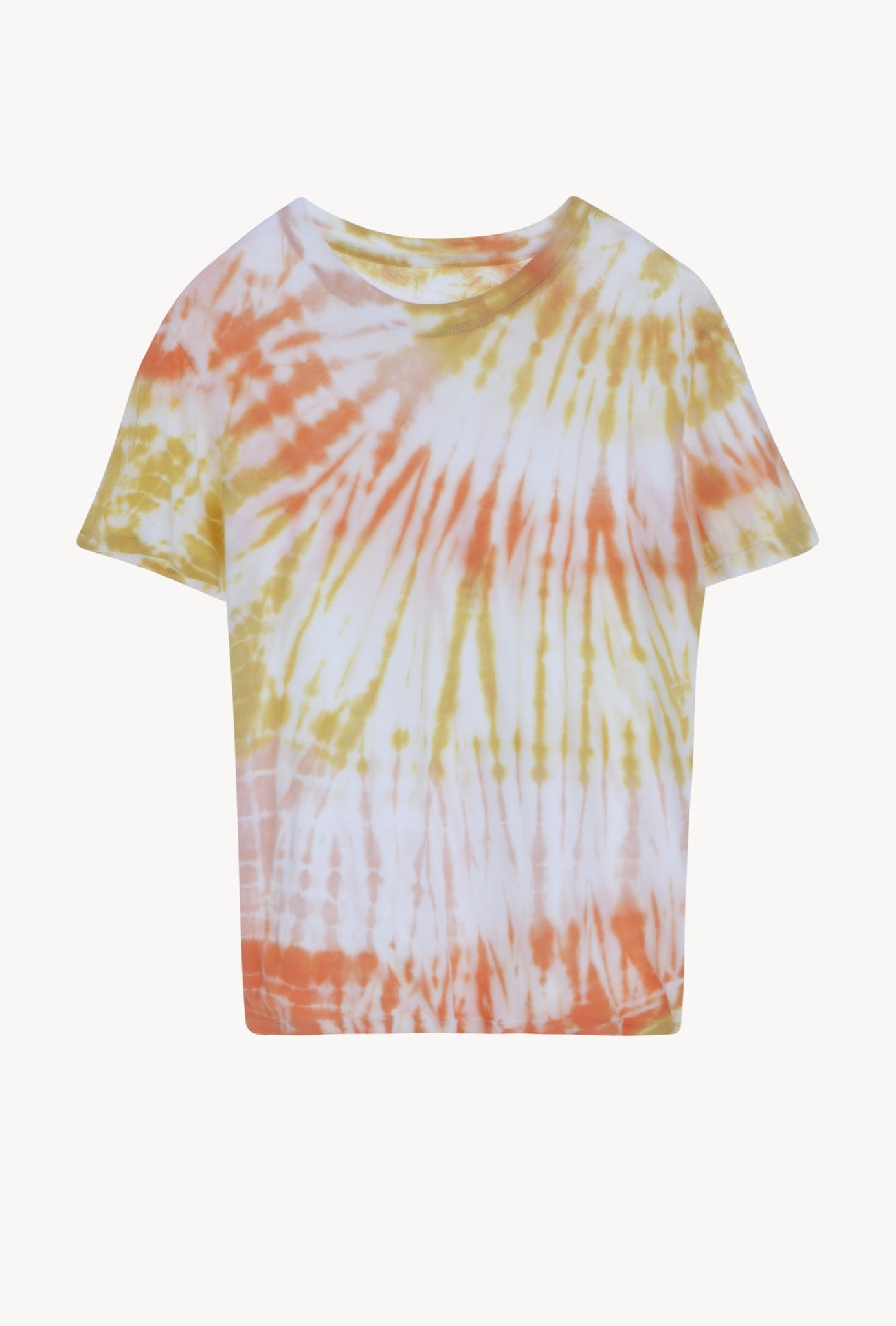 SUNRISE TIE DYE BABY V-NECK TEE - 1