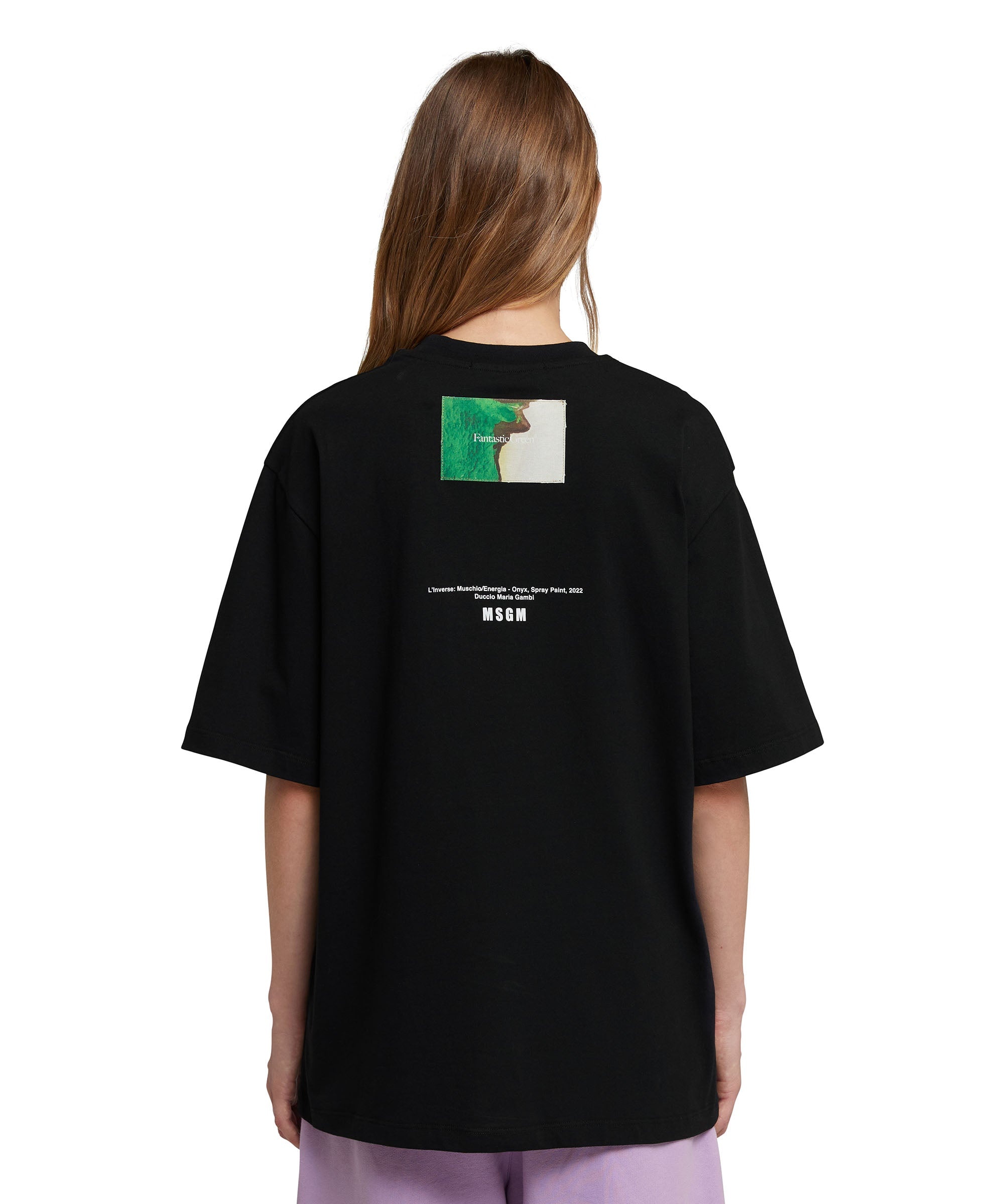 "FANTASTIC GREEN INVERSE SERIES" organic jersey cotton T-Shirt - 7