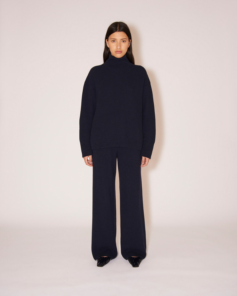 Nanushka ARYA - Cashmere-blend sweater - Navy outlook