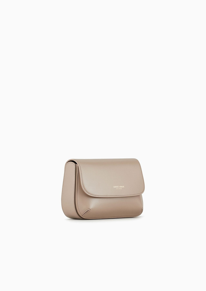 GIORGIO ARMANI Mini la Prima bag in palmellato leather outlook