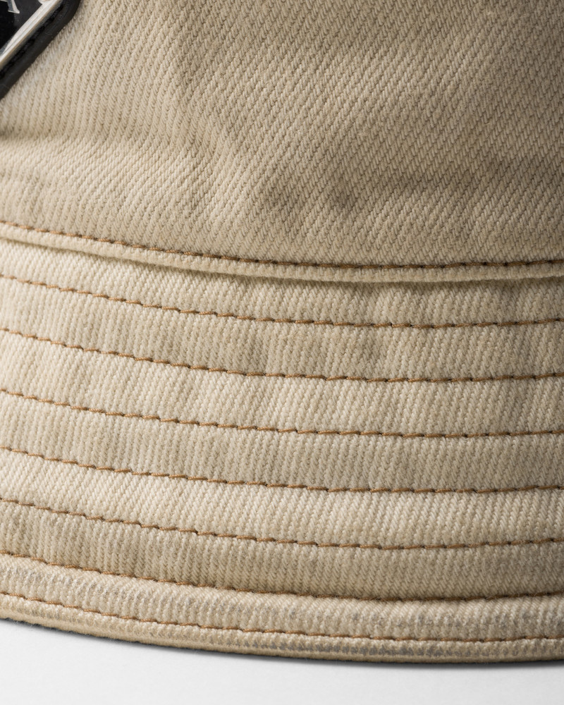 Worn bull-denim bucket hat 4