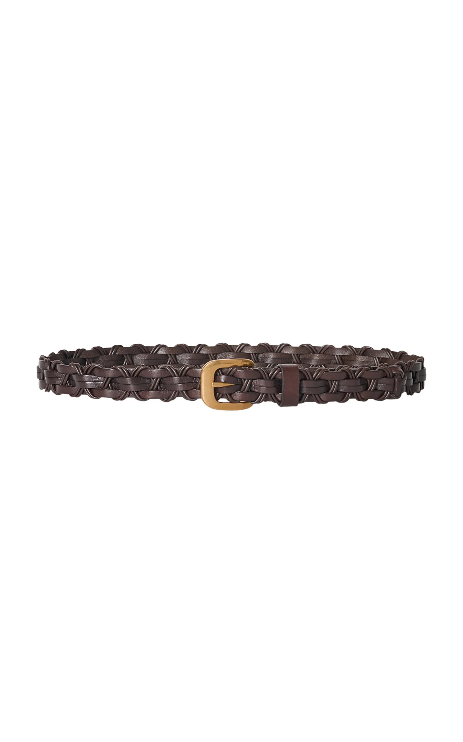 Cord Leather Belt brown - 1