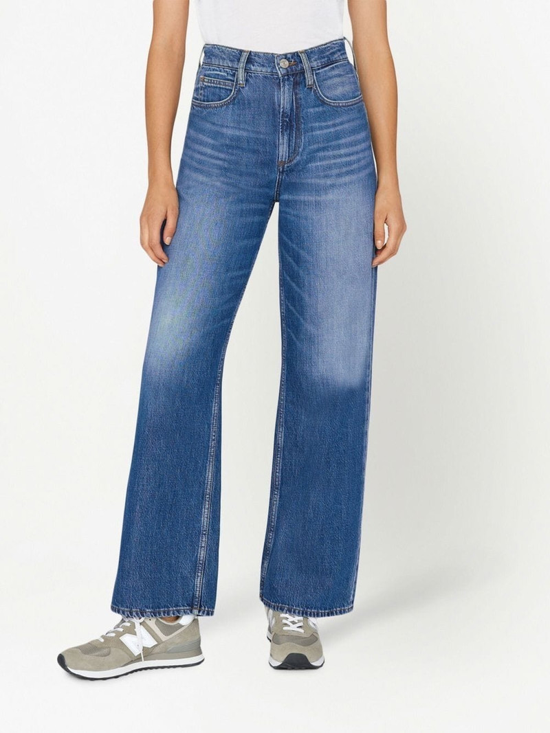 FRAME high-rise straight jeans outlook