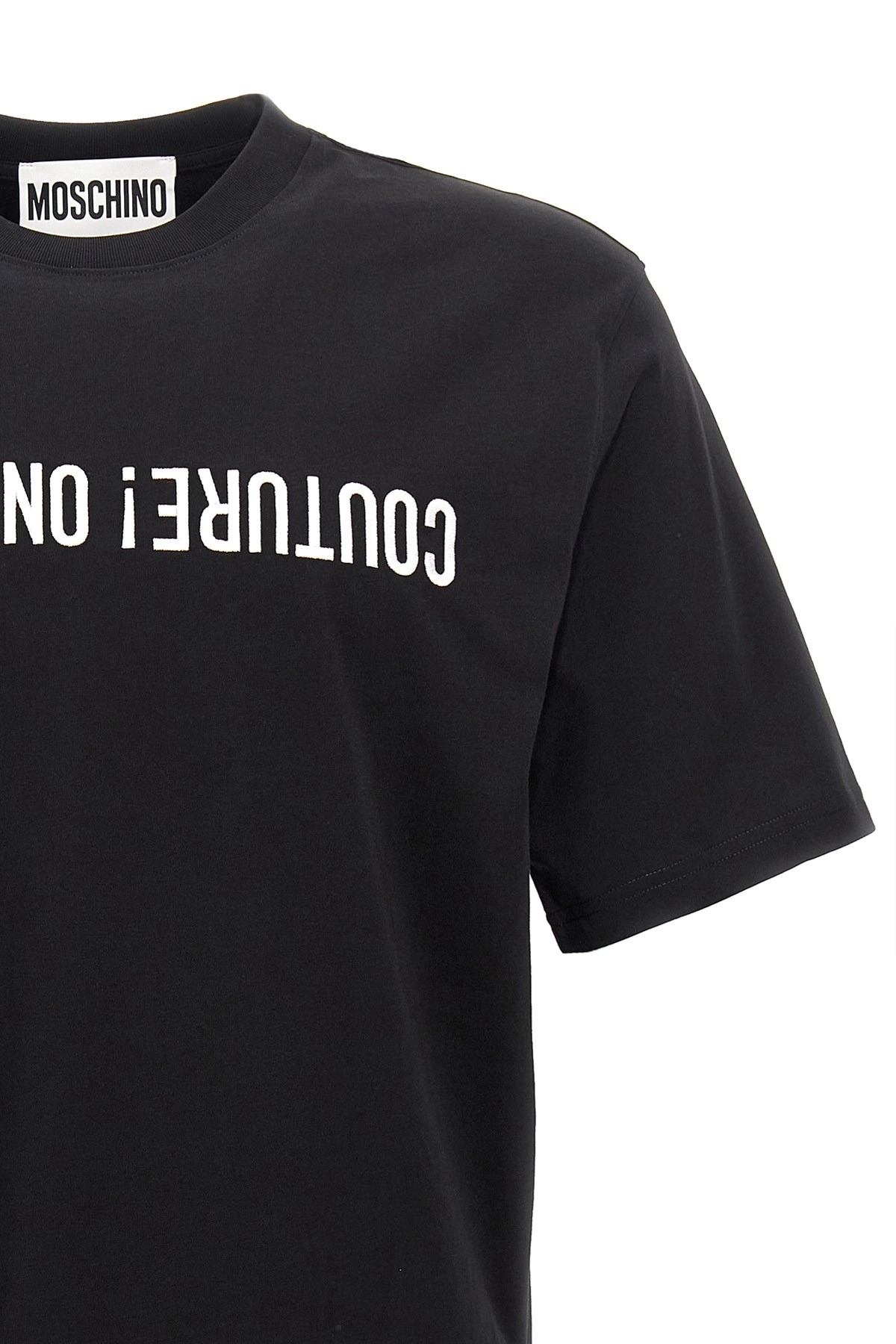 Logo embroidery t-shirt - 4