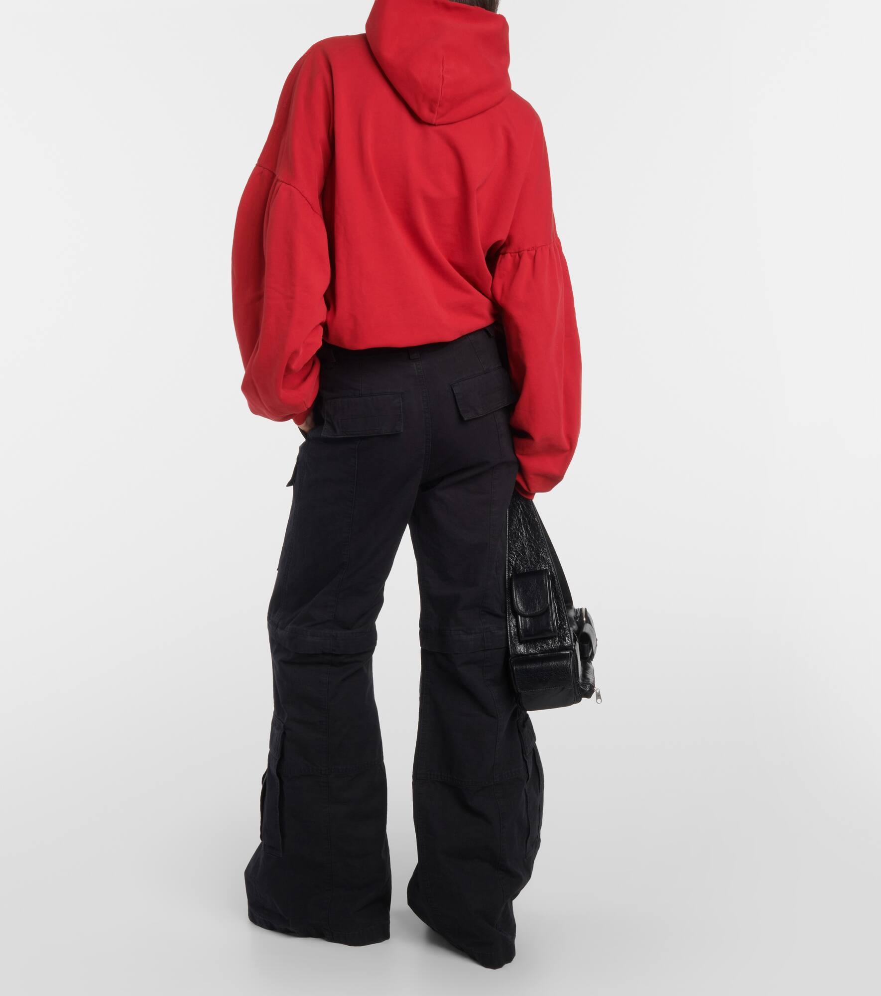 Cotton cargo pants - 3