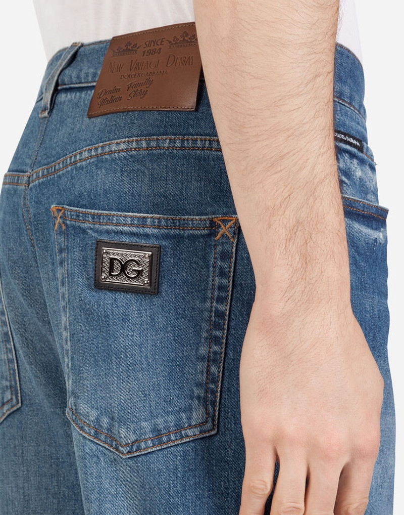 High-waisted stretch jeans 5