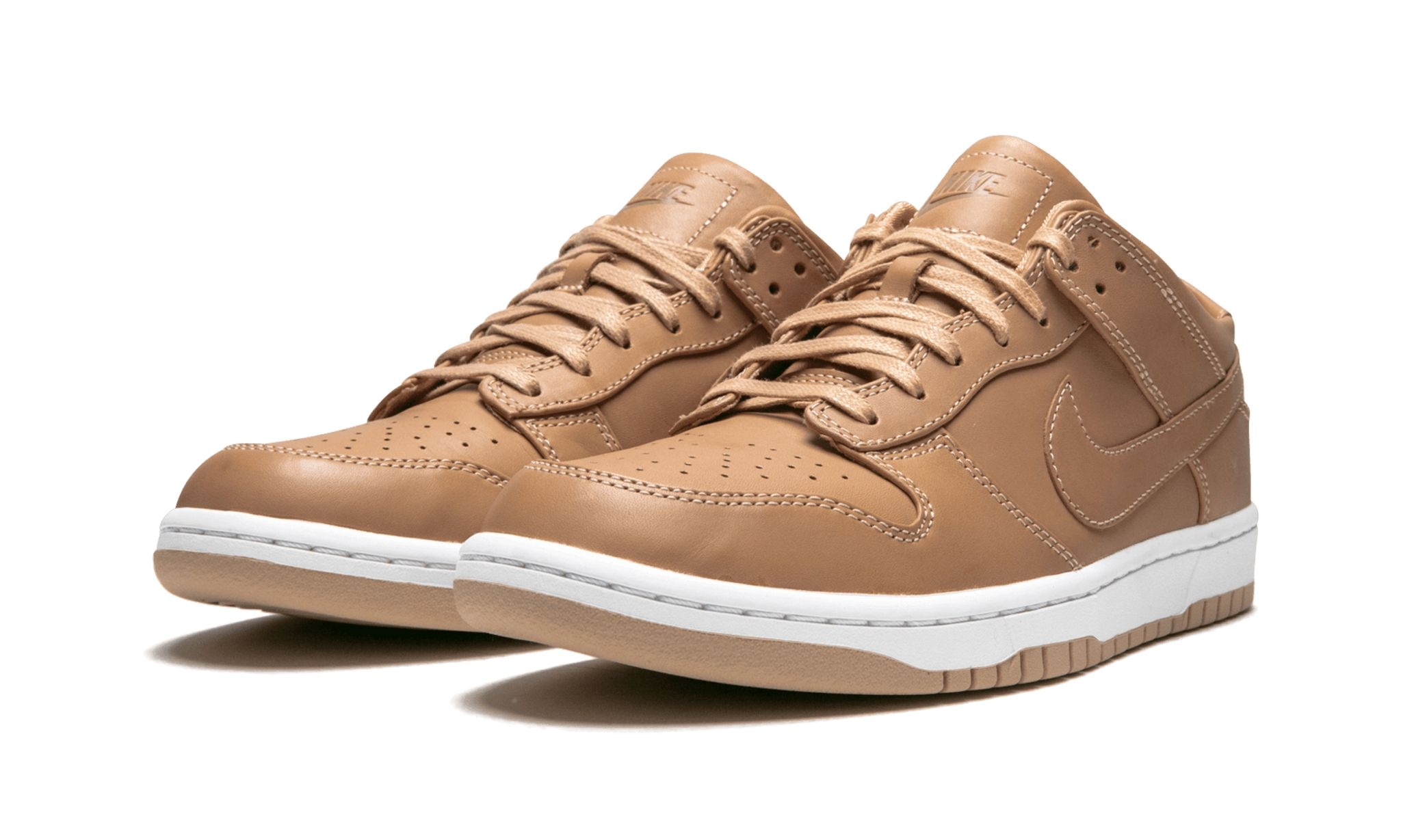 nikelab dunk lux low vachetta tan