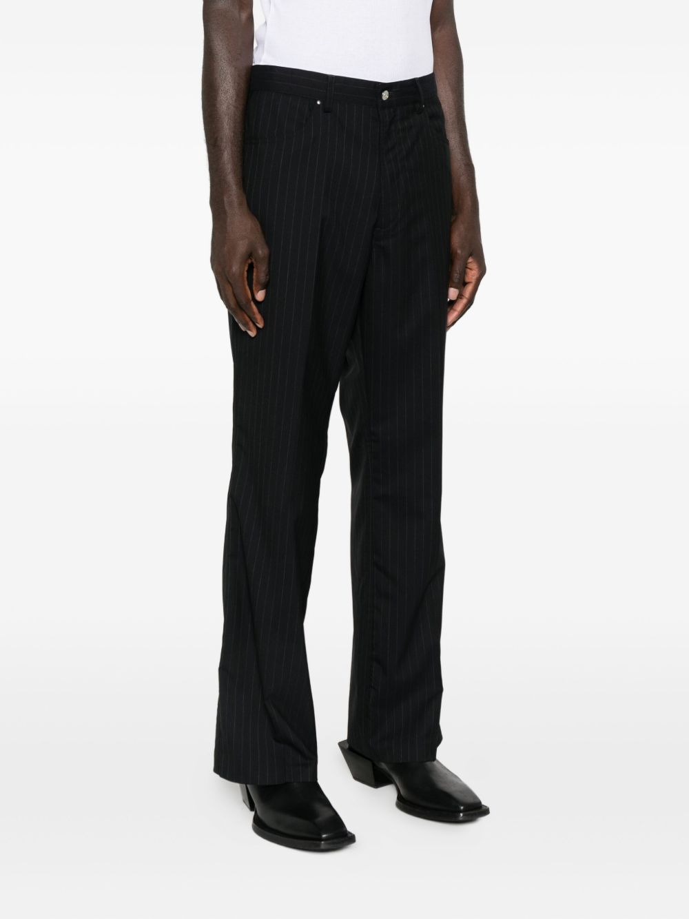 pinstripe trousers - 3