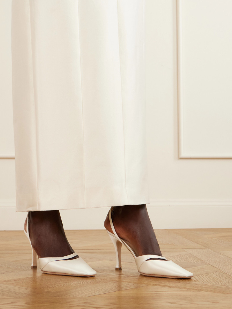 DANIELLE FRANKEL Josie Satin Pumps outlook