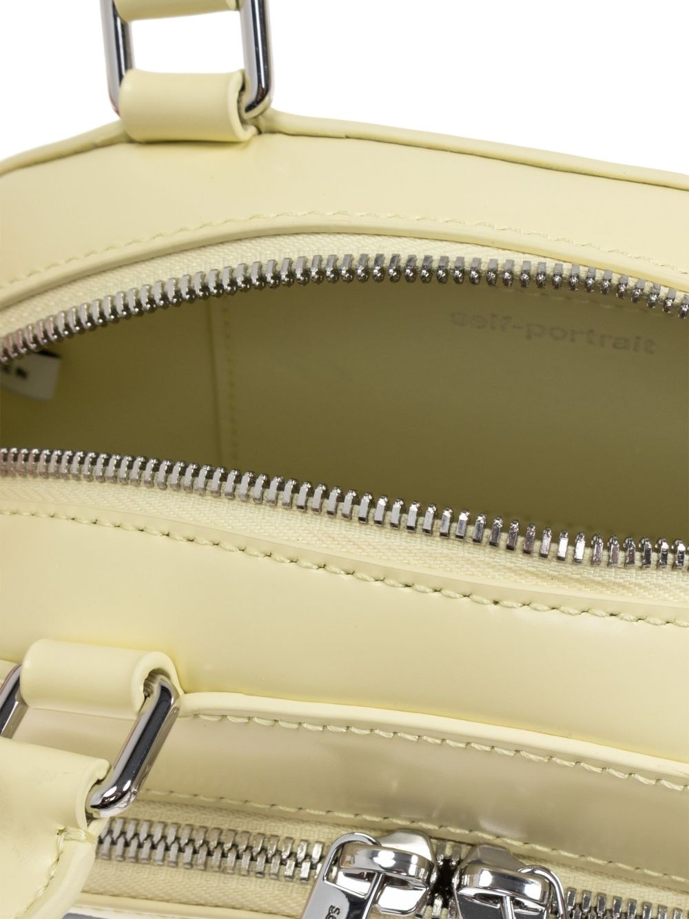 leather charm-detail shoulder bag - 6