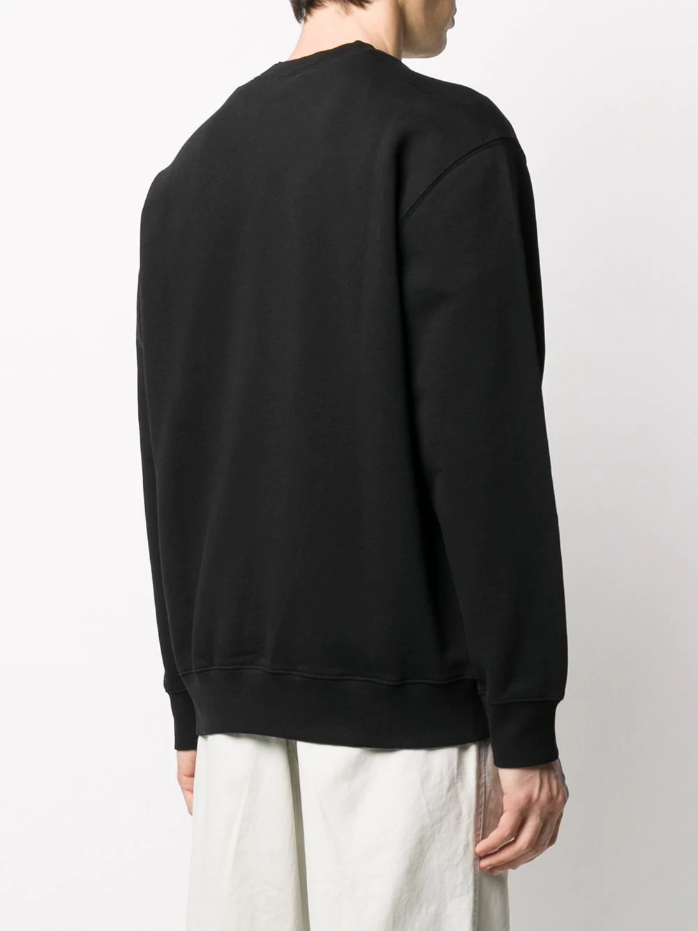 logo patch chest pocket sweatshirt - 4