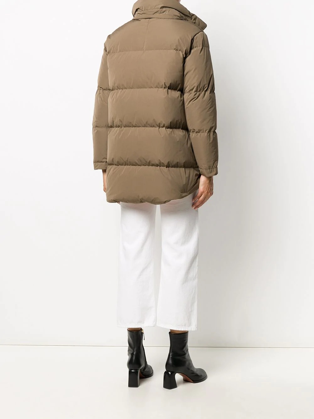 hooded down puffer coat - 6